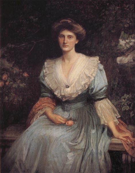 John William Waterhouse Lady Violet Henderson France oil painting art